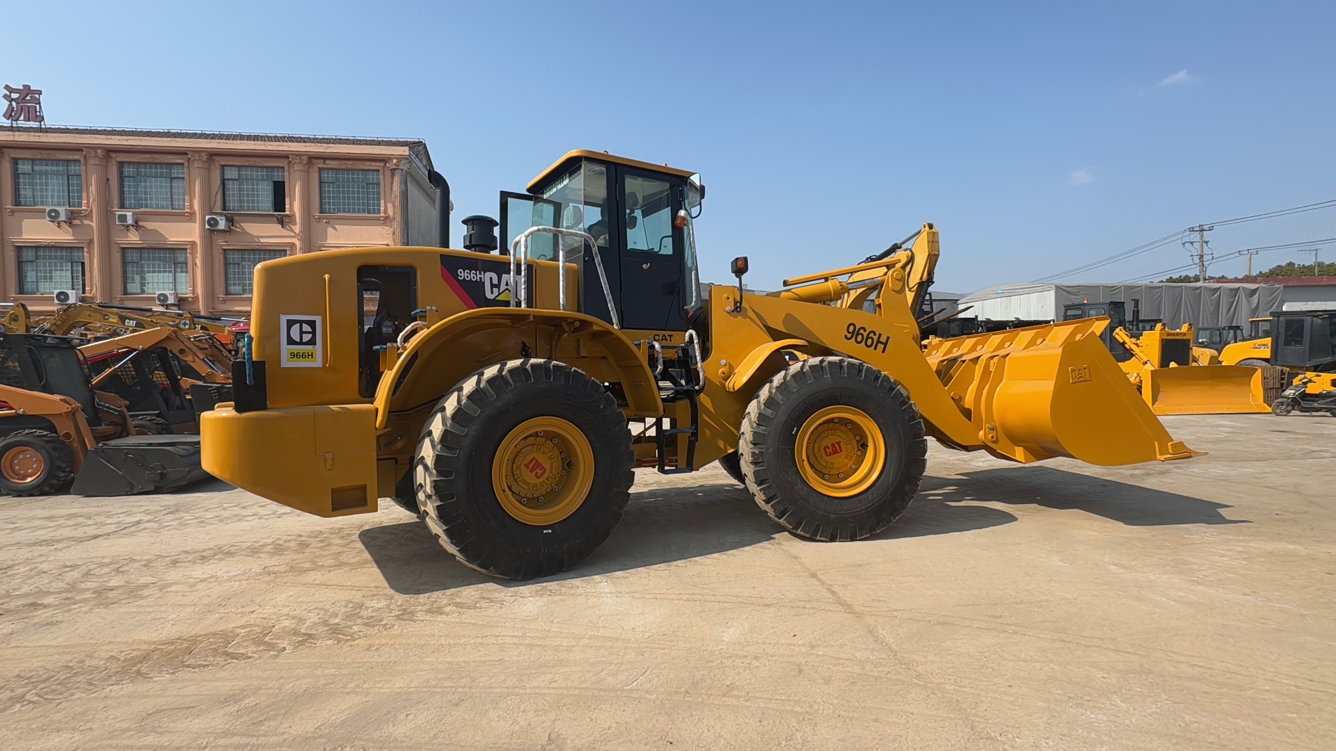 Used Caterpillar 966H Wheel Loader In Shanghai,China