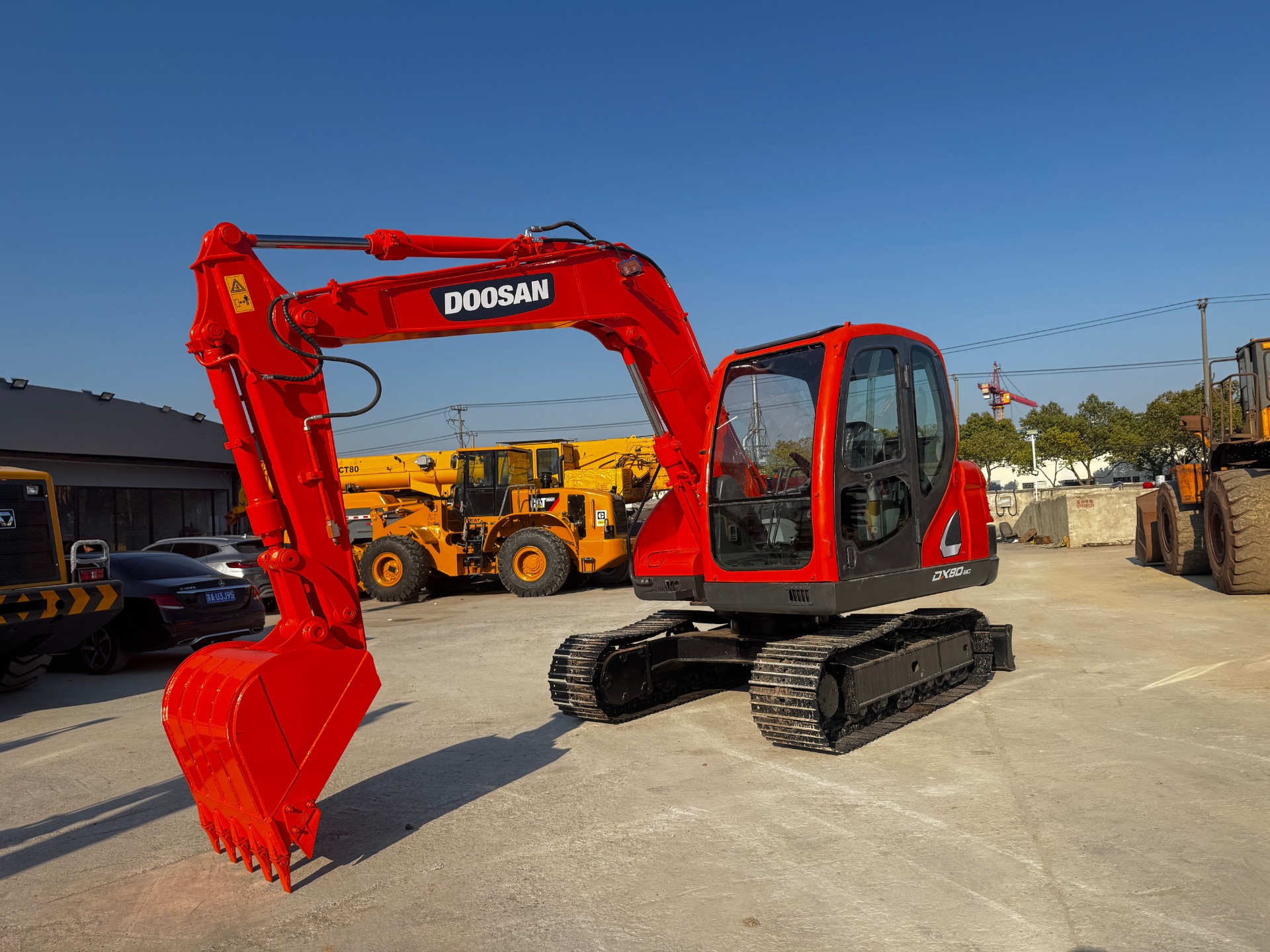 Used Doosan DX80 Excavator In Shanghai,China