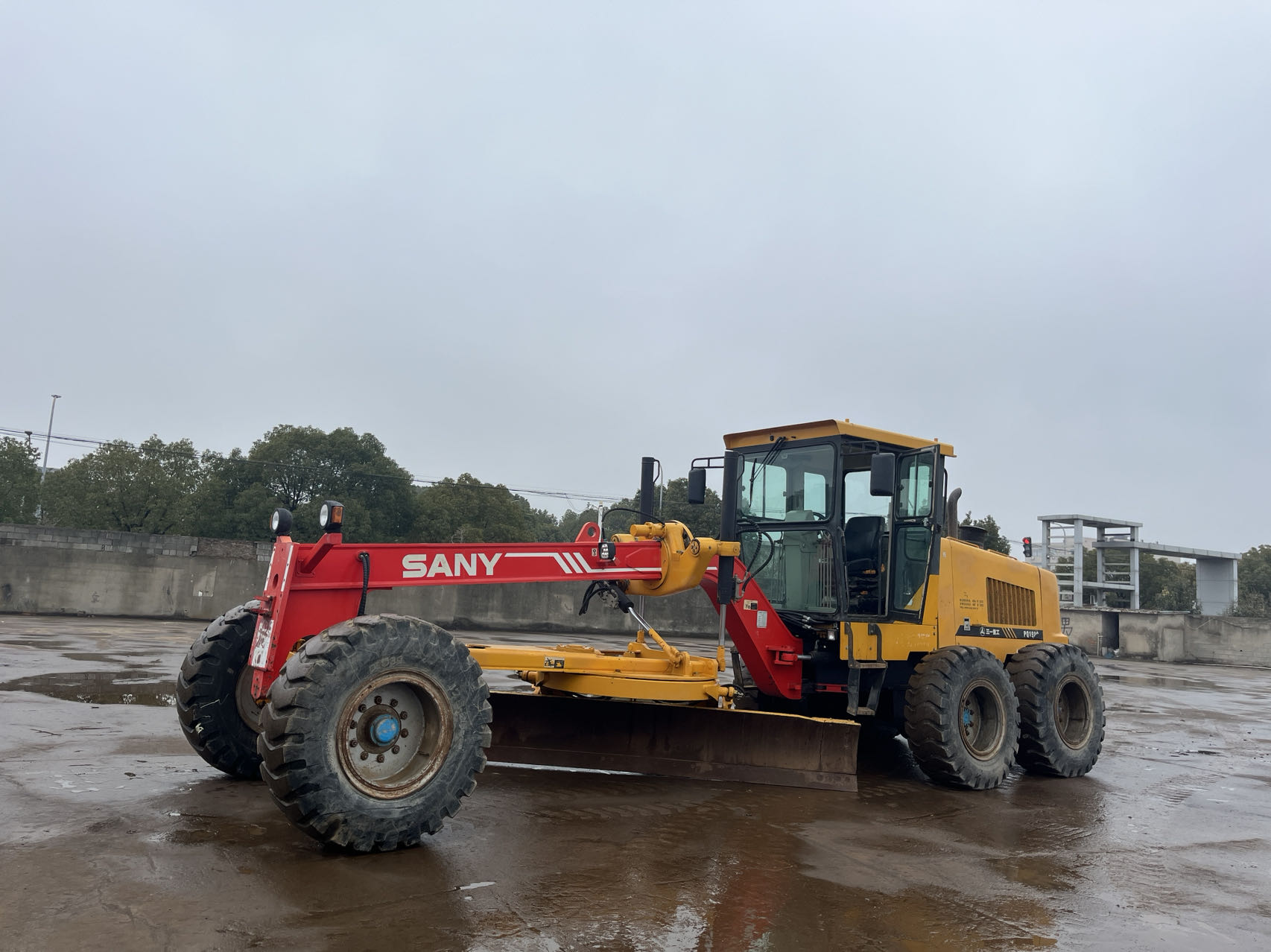 Used Sany 190C Motor Grader In Shanghai,China