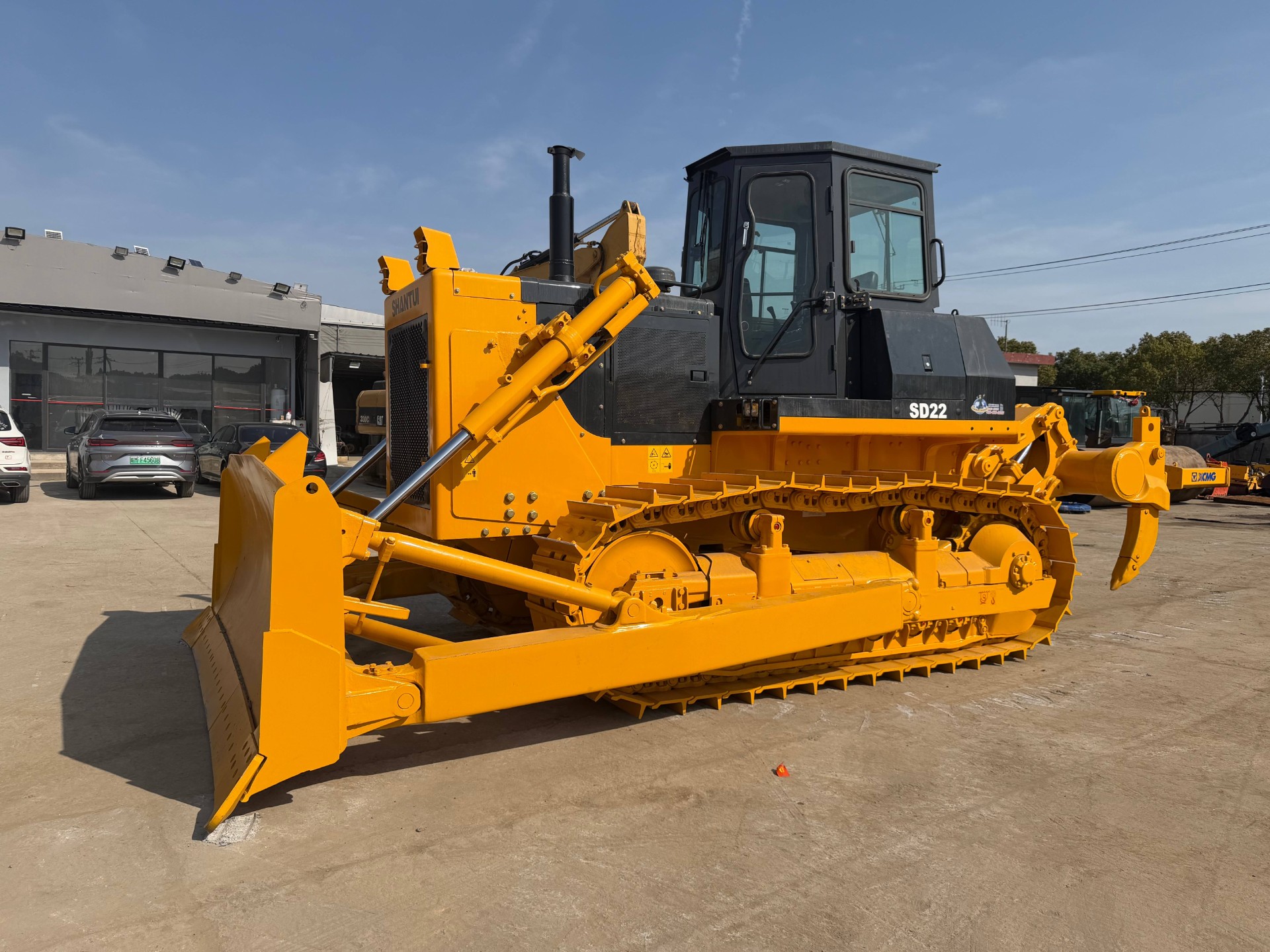 Used Shantui SD22 Bulldozer In Shanghai,China