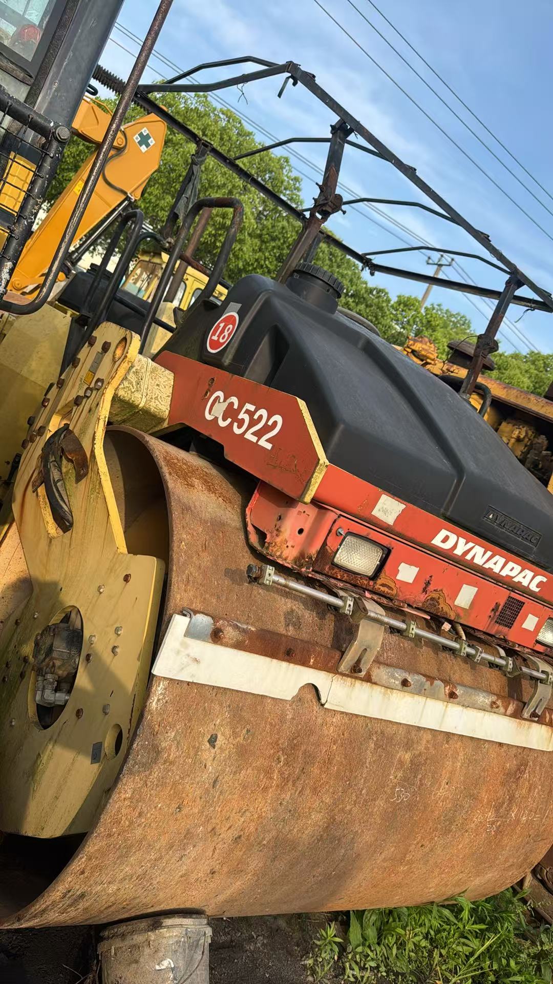 Used Dynapac CC522 Road Roller In Shanghai,China